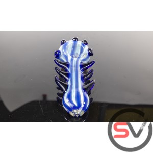 DAEMON HORNS GLASS HAND PIPE 6inch